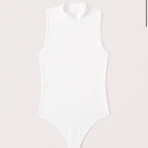 Abercrombie Sleeveless Mockneck Bodysuit